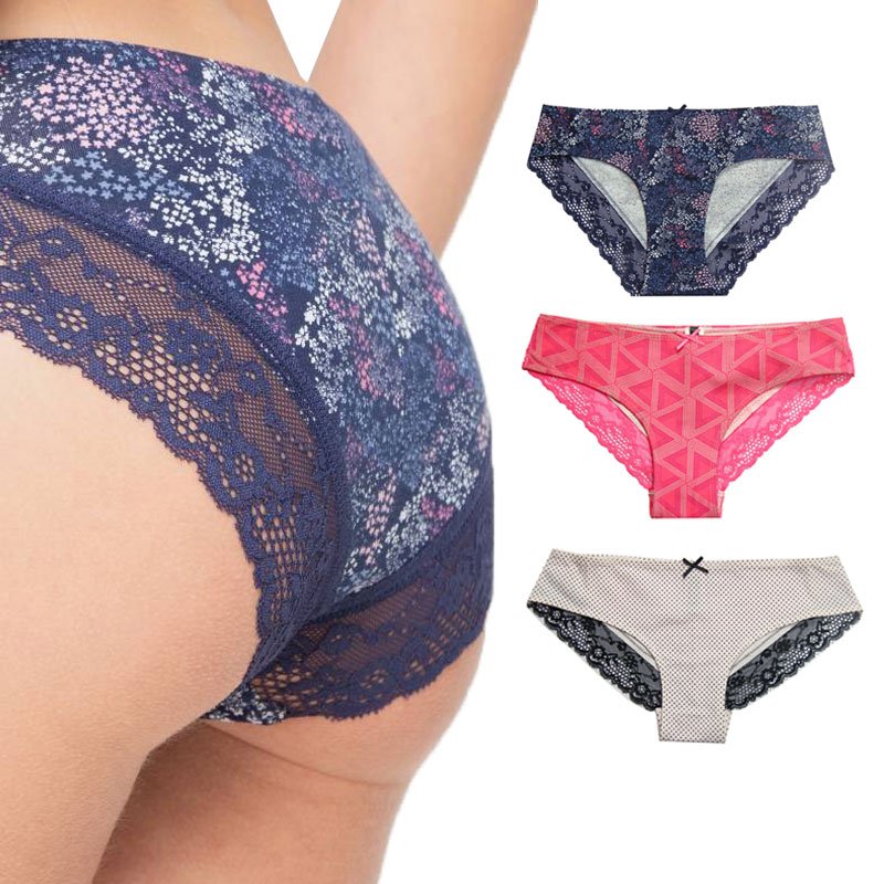 Womens underwear Low rise fashion lace panties for women