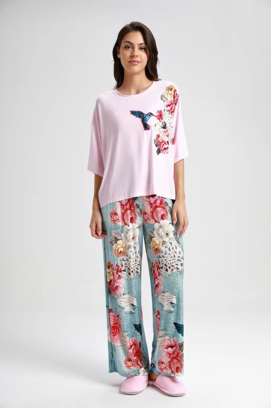 bamboo spandex sleepwear set