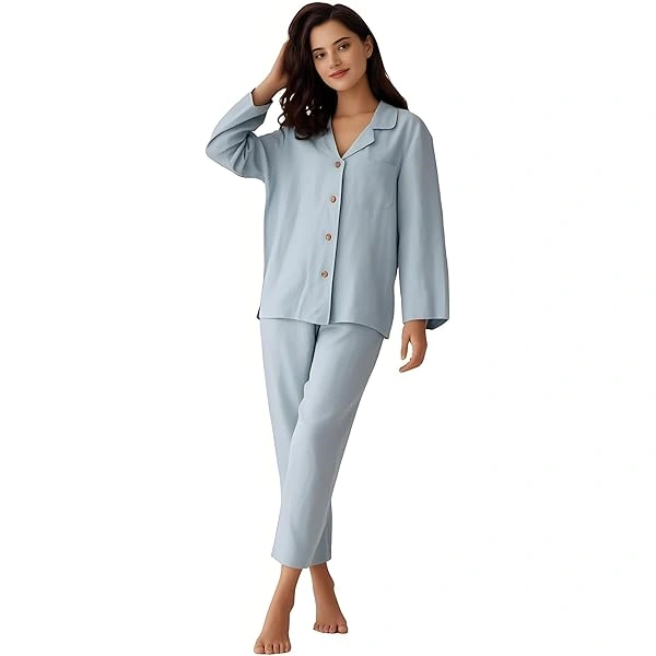 100 linen pajamas women