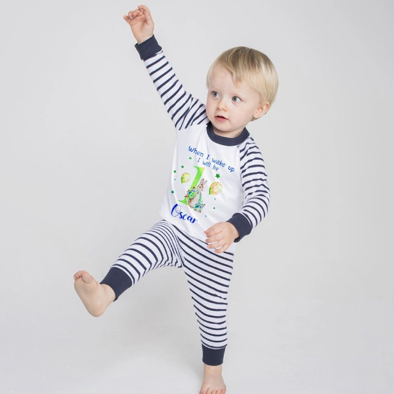 1st birthday pajamas boy