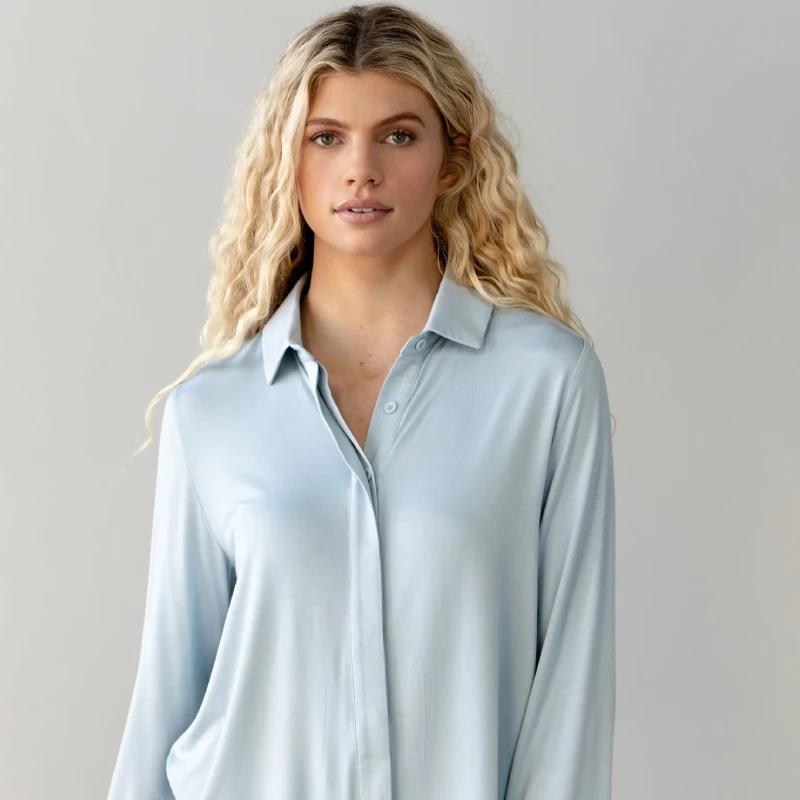 bamboo button down pajamas