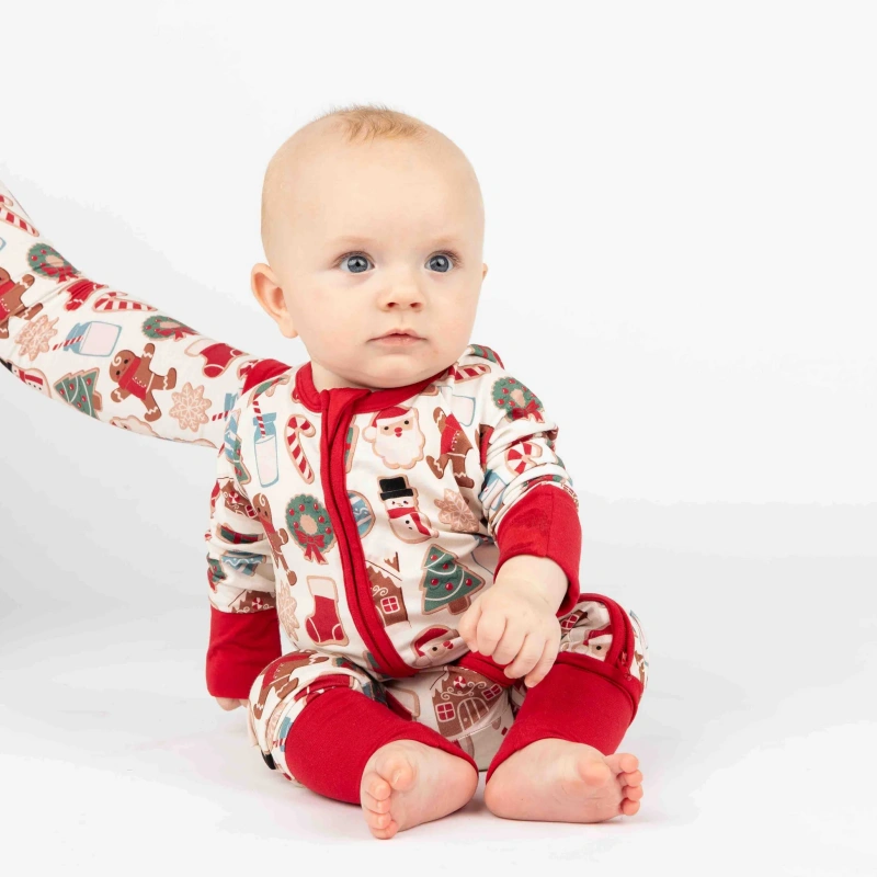 bamboo christmas pajamas baby