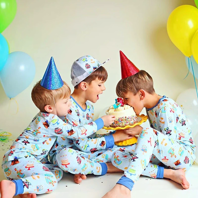 birthday bamboo pajamas