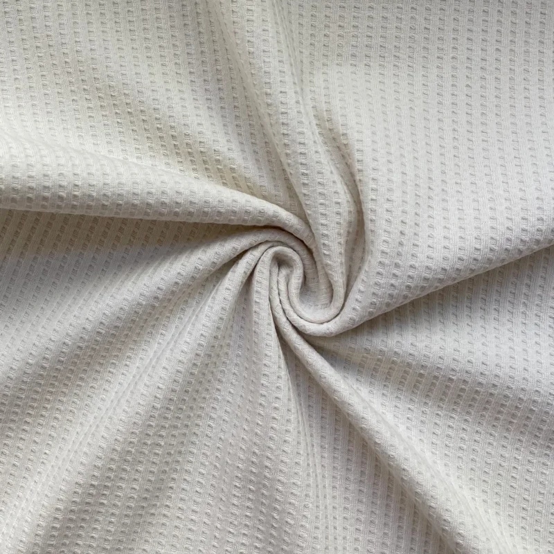 breathable waffle fabric