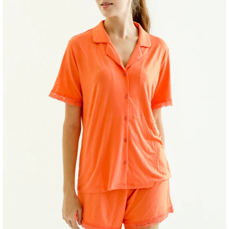 button shirt pajamas