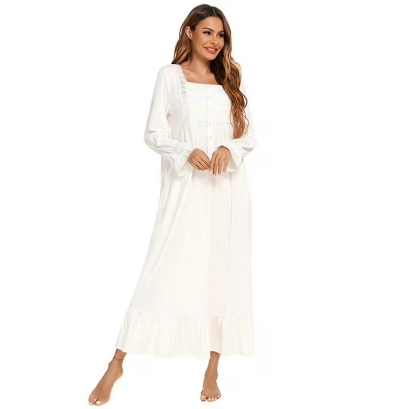 button up nightdress for women