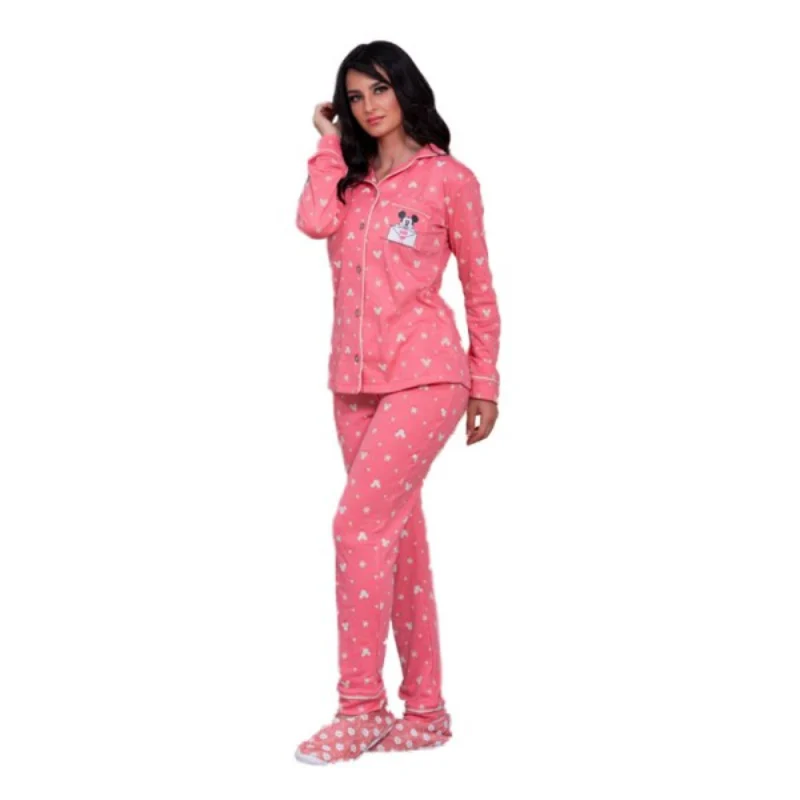 cotton mickey mouse pajamas for women