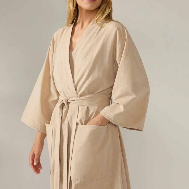 Custom Cotton Robes For Women With Pajamas Manufacturer - Friendtex
