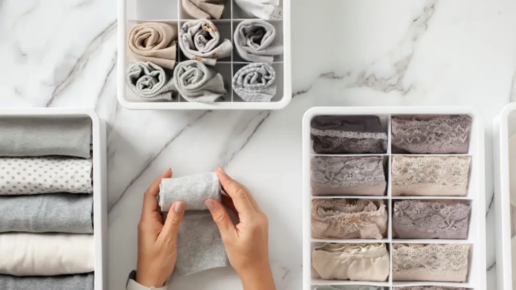 different ways to fold underwear