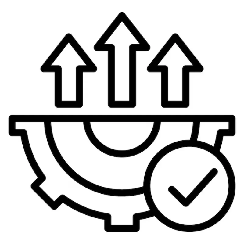 efficient manufacturing icon