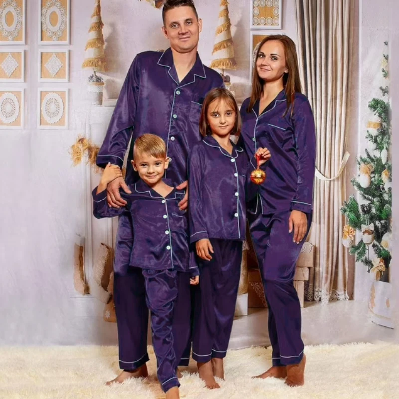 family button down pajamas