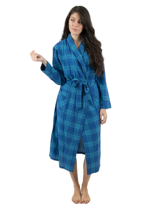 flannel robe women