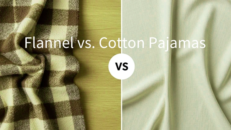 flannel vs cotton pajamas