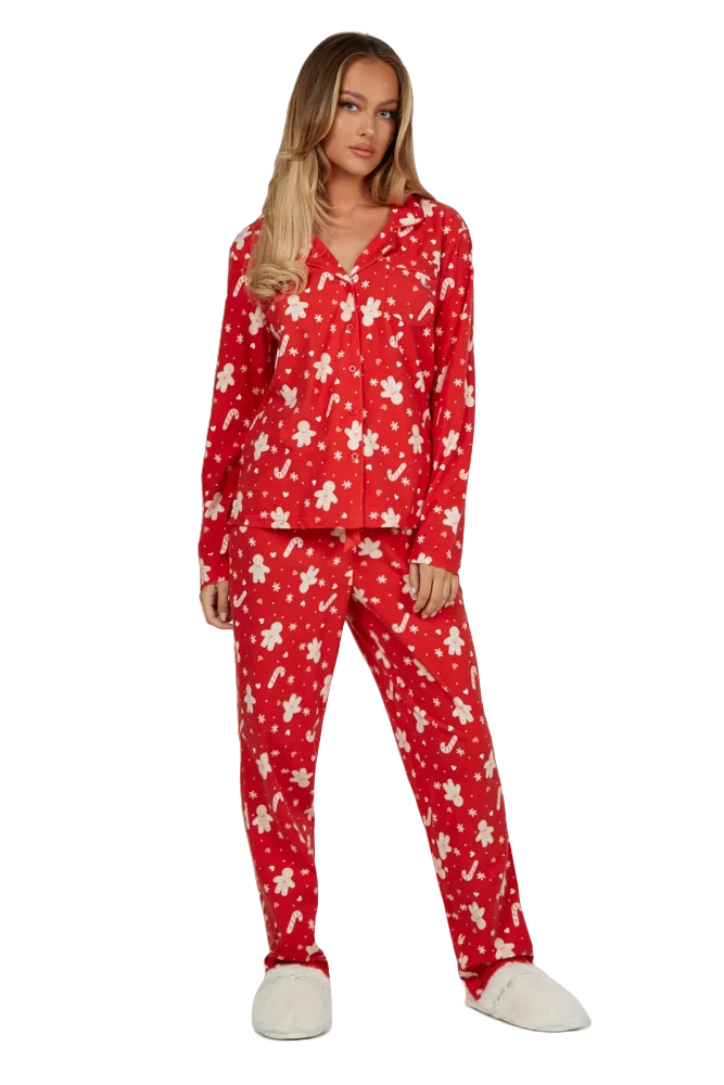 gingerbread pajamas women