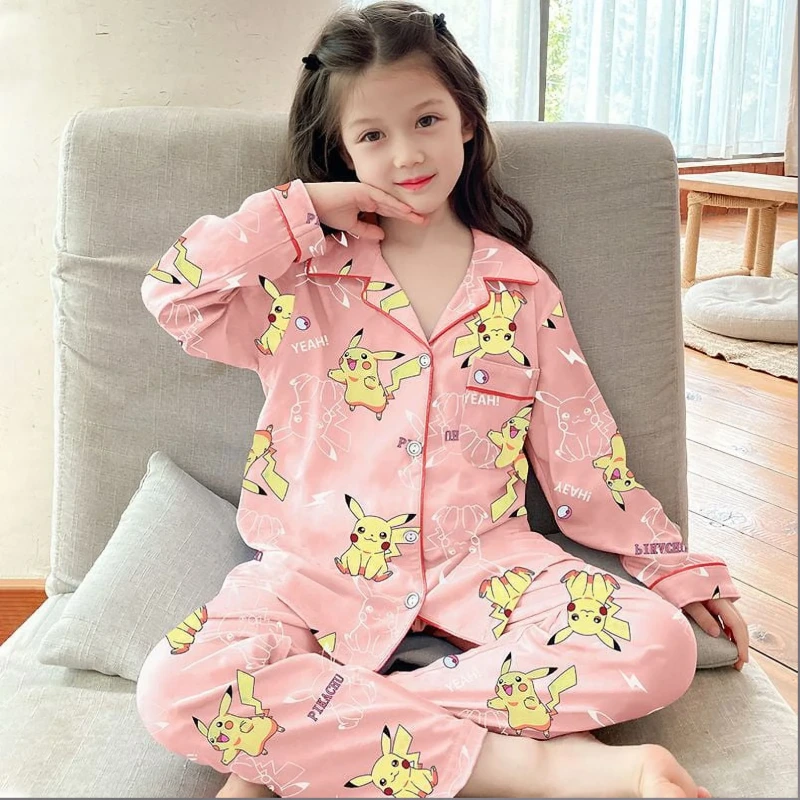 girls fall pajamas