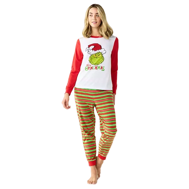 grinch pajamas for women