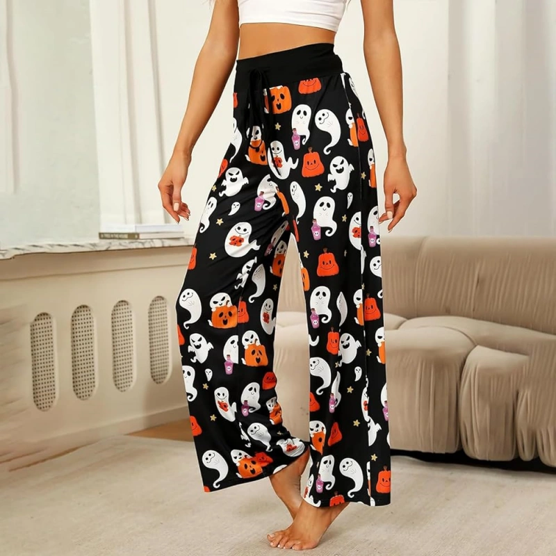 halloween pajama bottoms women