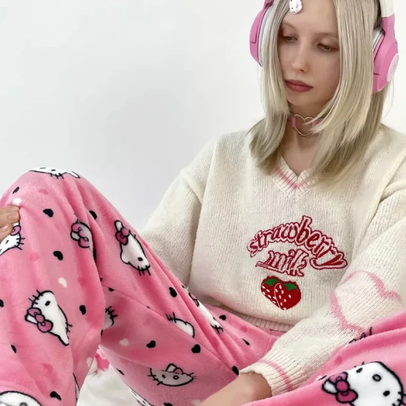 hello kitty fall pajamas