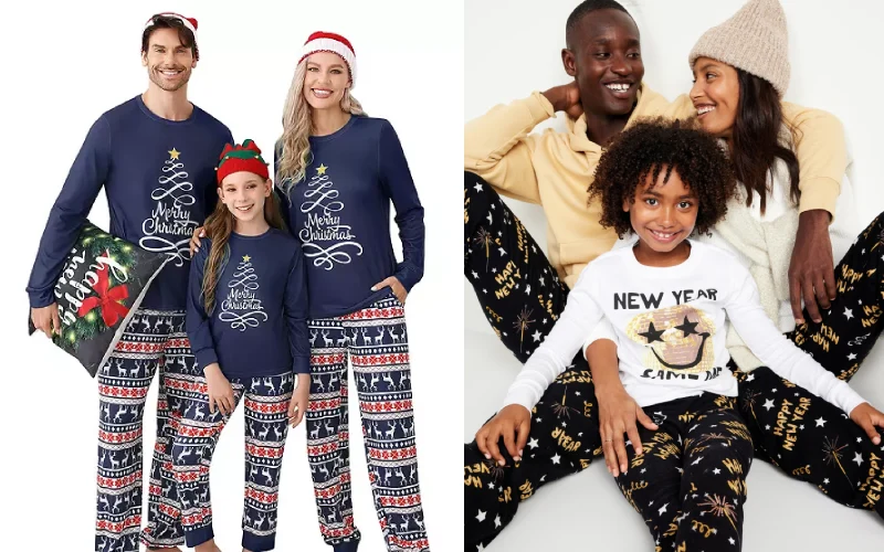 holiday pajamas