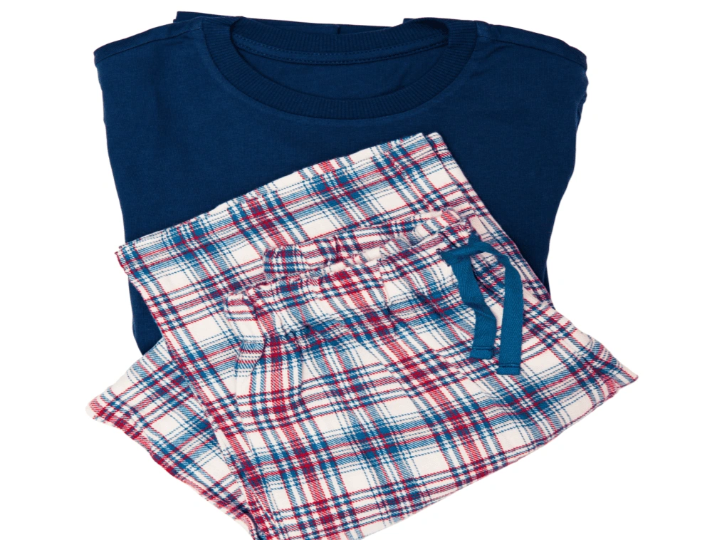 how to fold pajama sets