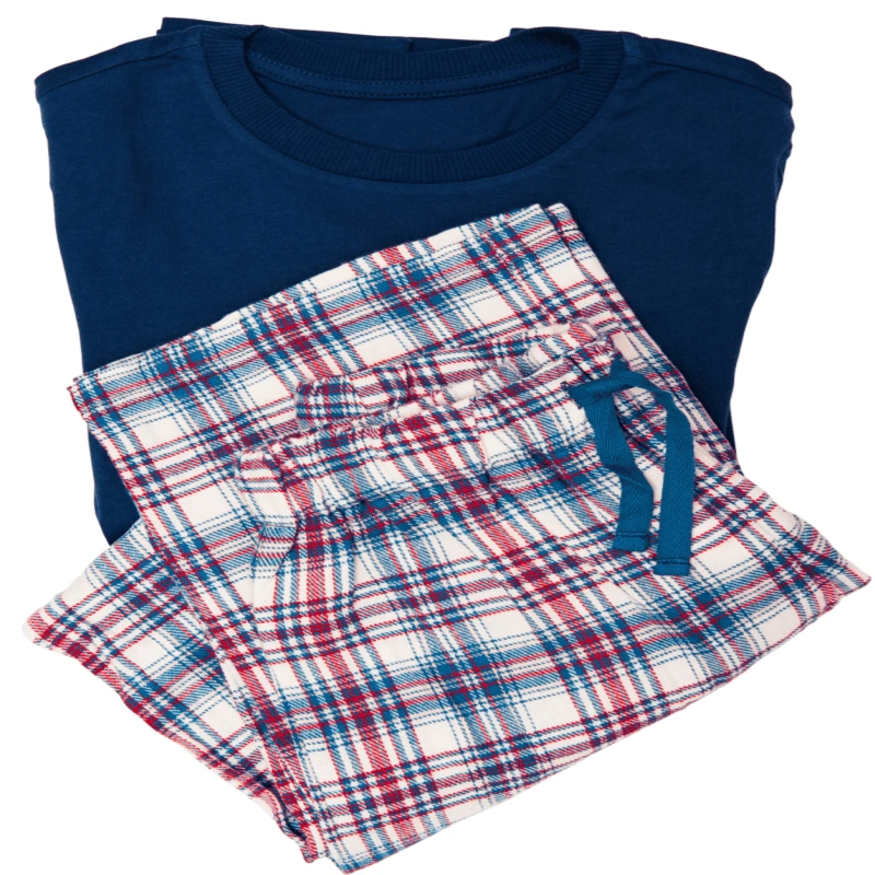 how to fold pajamas sets