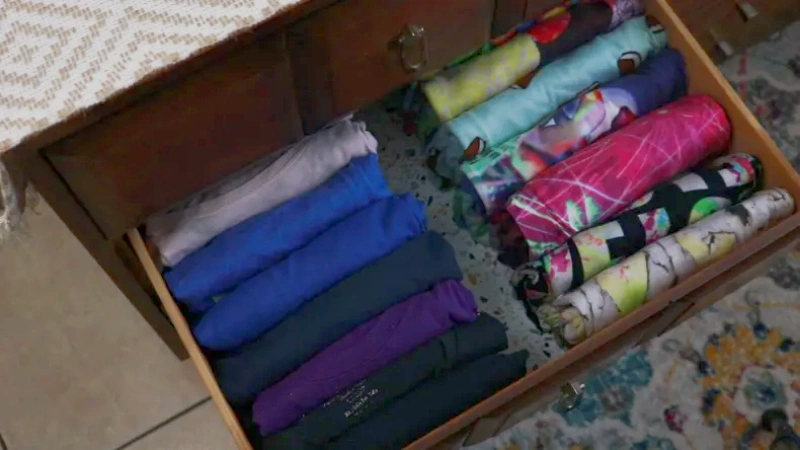 how to store pajamas