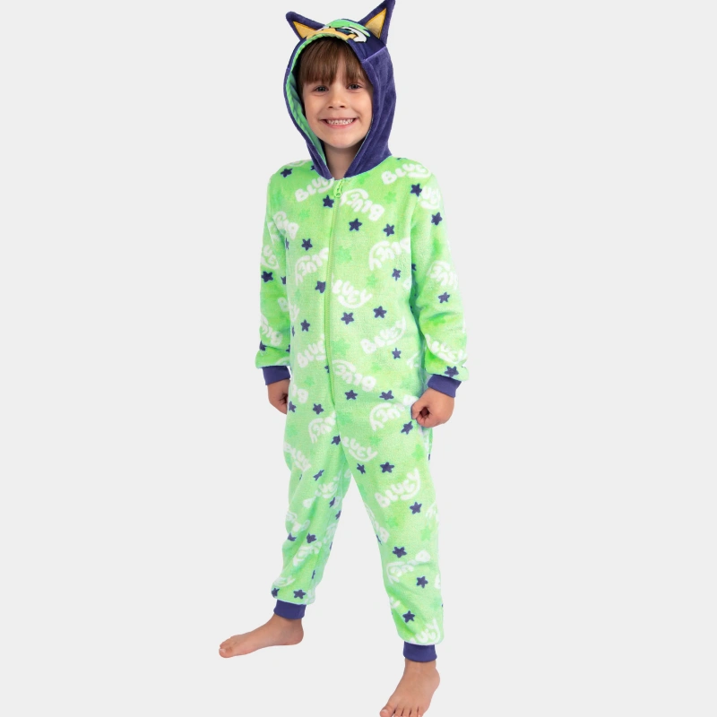 kids character onesie pajamas