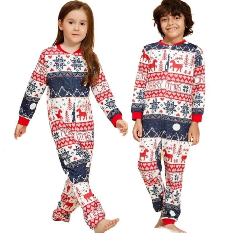 kids christmas onesie pajamas (1)