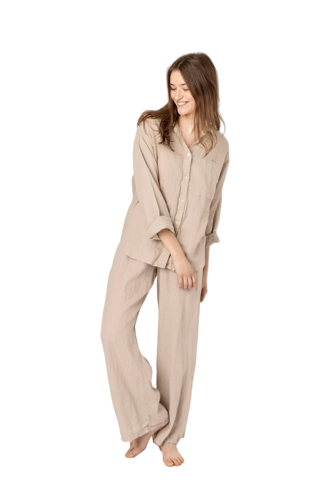 linen pajamas womens