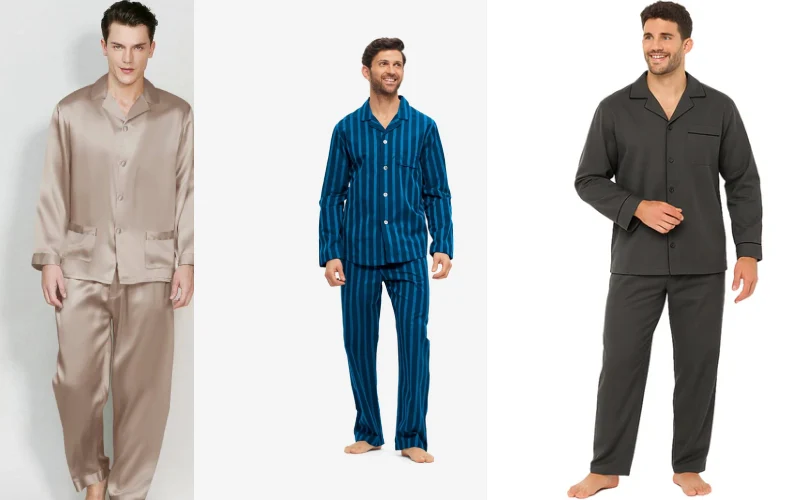 men’s classic pajama set