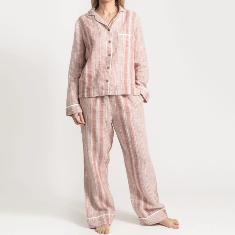 organic linen pajamas women