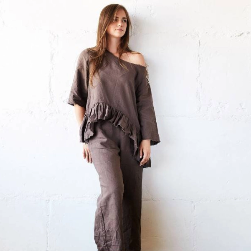 organic linen pajamas