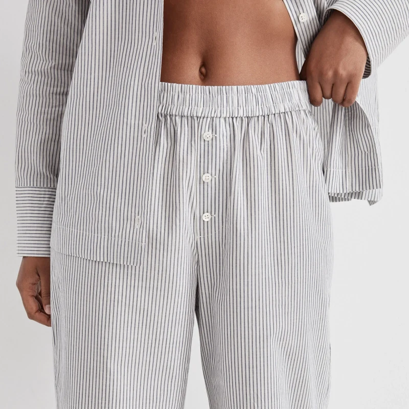 poplin pajama pants