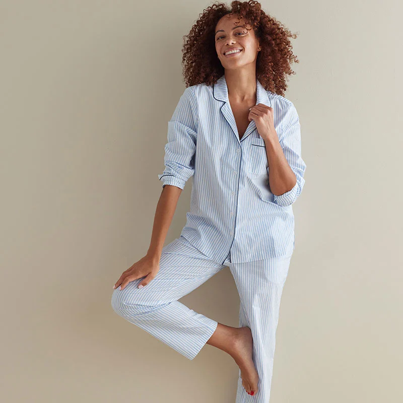 poplin pajama set