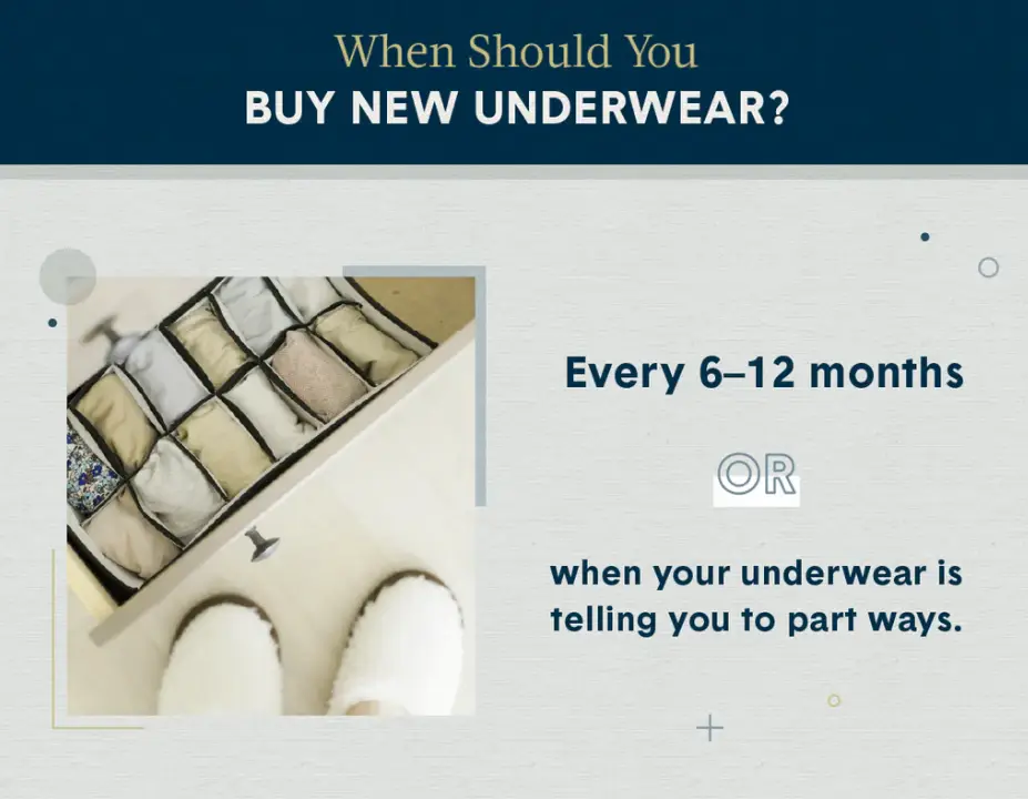 when to change your underwear