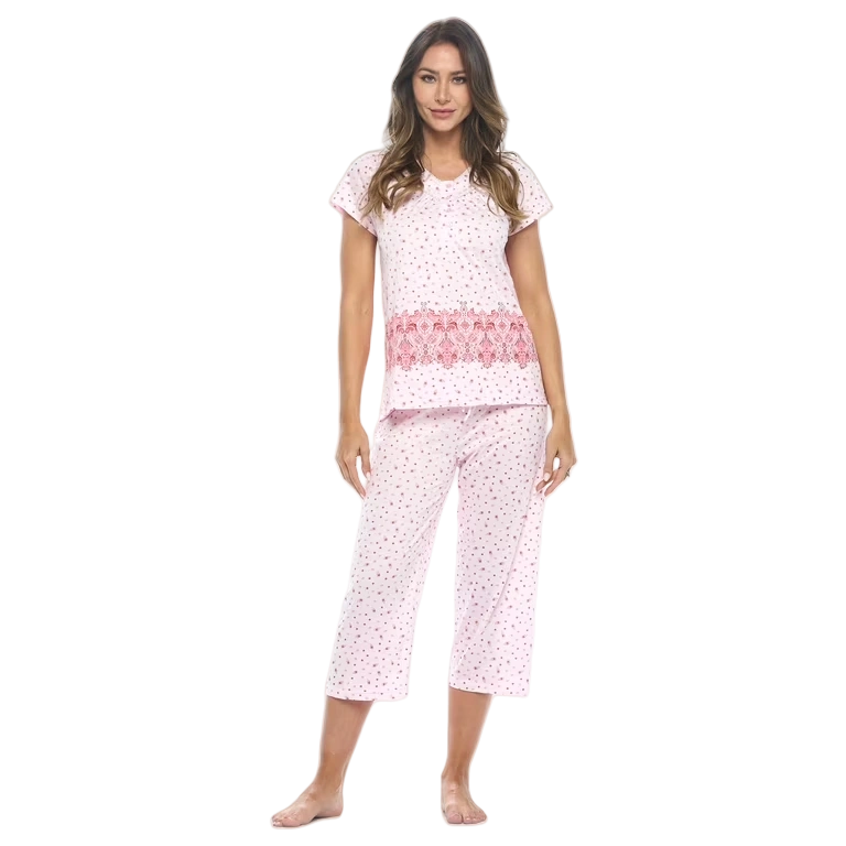 womens capri pajama sets
