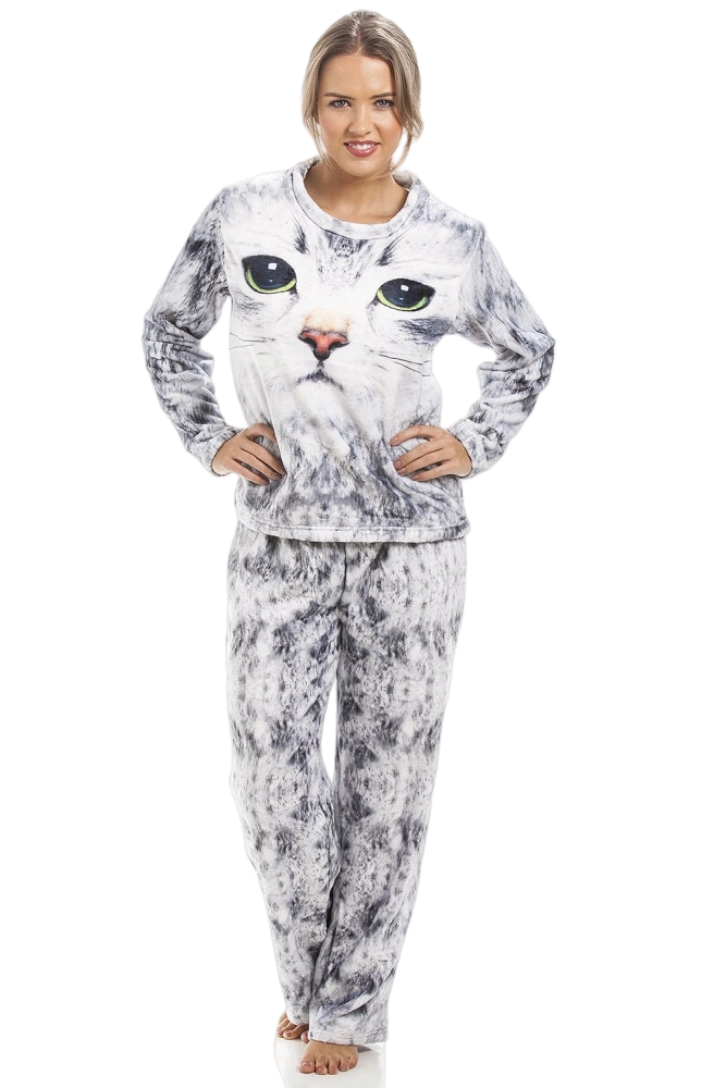 womens cat pajamas