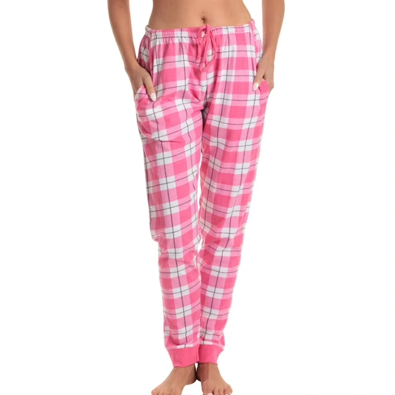 women's cotton jogger pajama pants