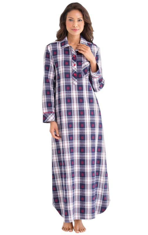 women's flannel nightgowns