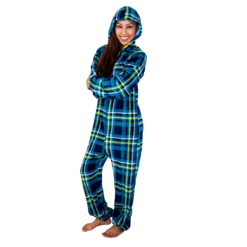 womens hooded pajamas
