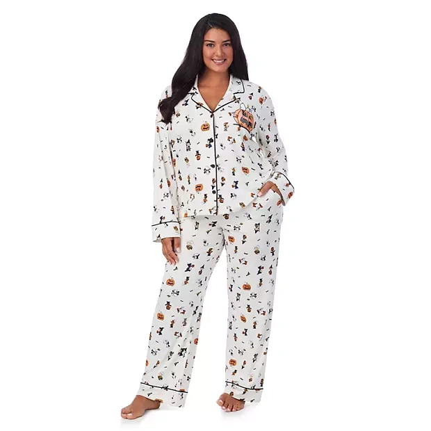 women's peanuts halloween pajamas