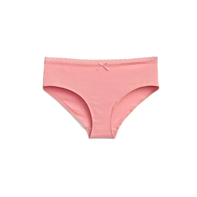 women's pink hipster underwear