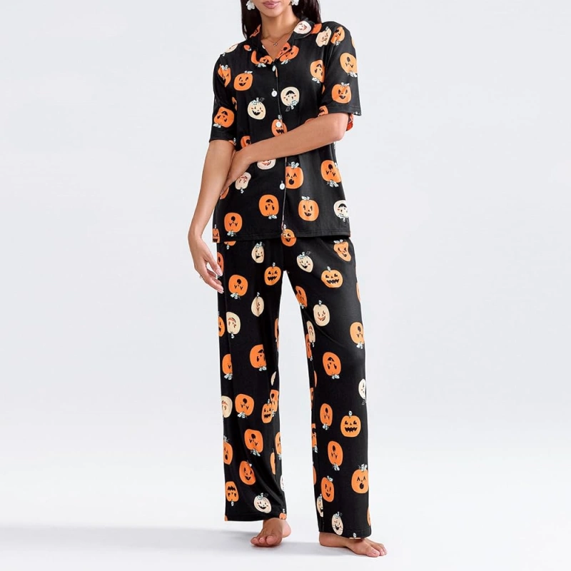 women's plus size halloween pajamas