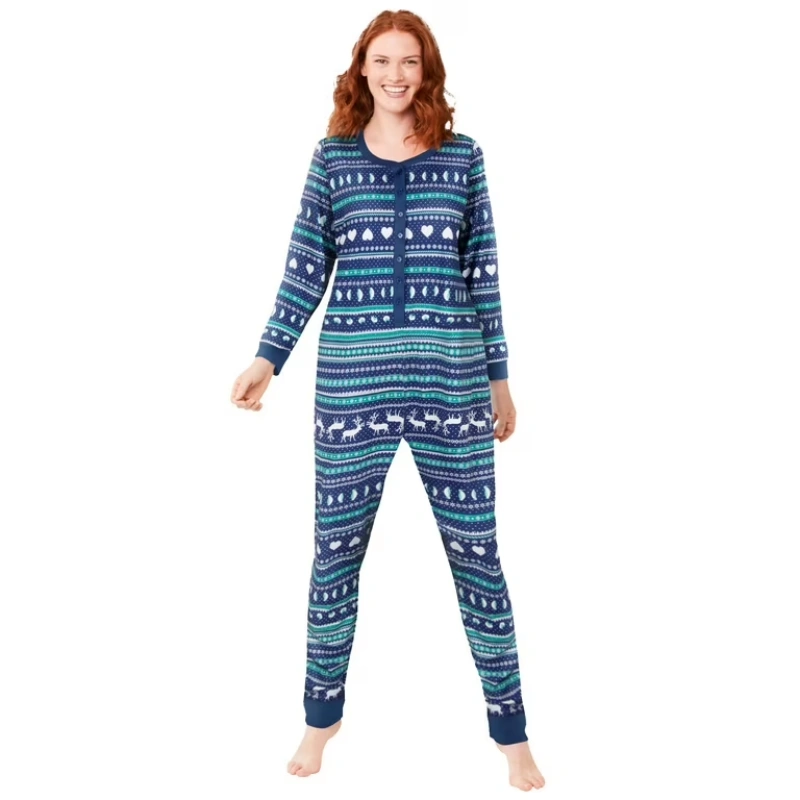 women's plus size onesie pajamas