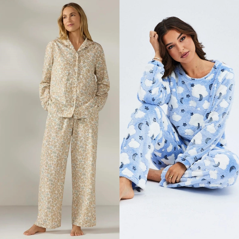 are fleece pajamas warmer than cotton​
