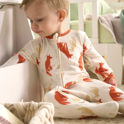 baby boy footie pajamas
