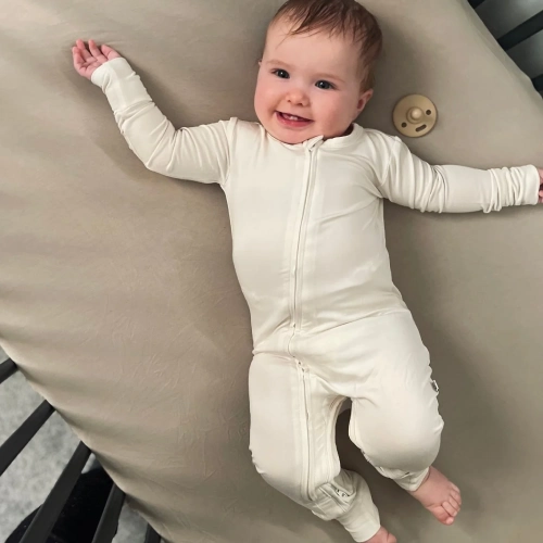 baby footie pajamas with mittens