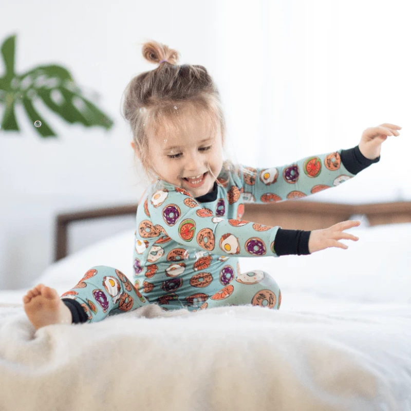 baby girl bamboo pajamas