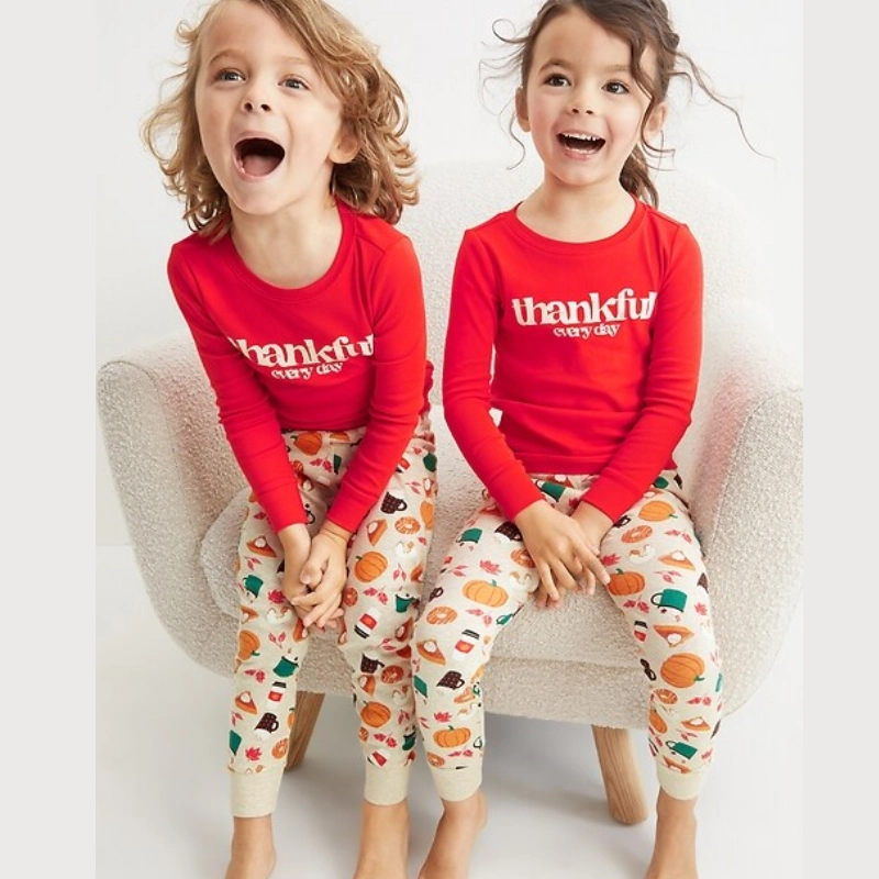 baby thanksgiving pajamas