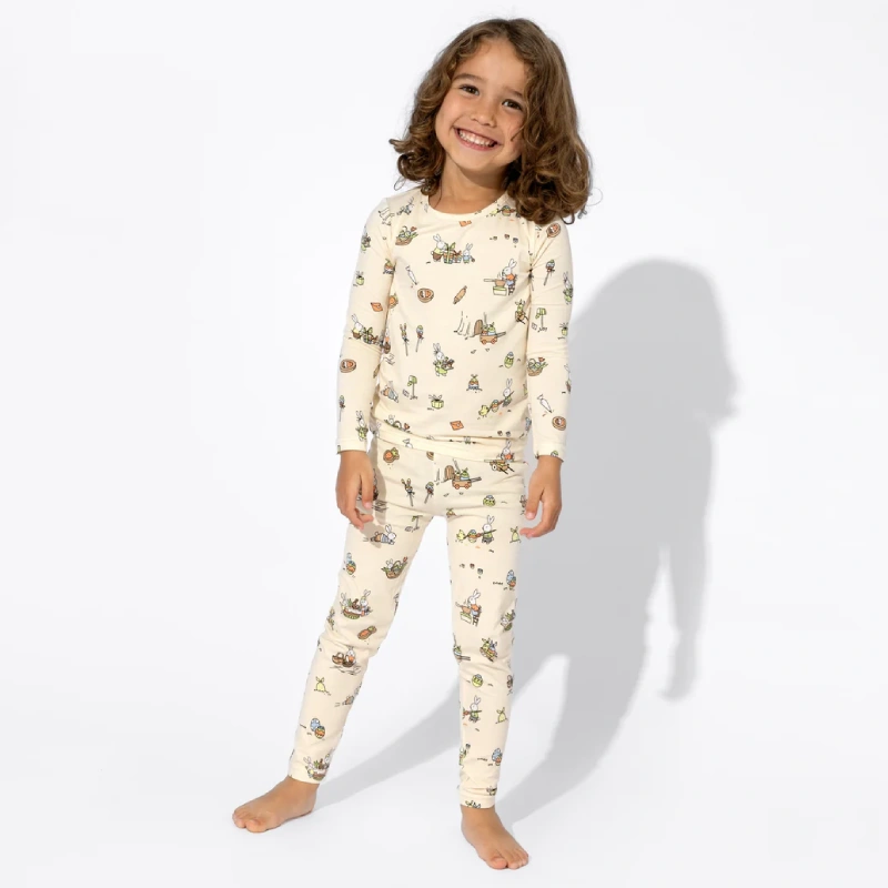 bamboo easter pajamas toddler
